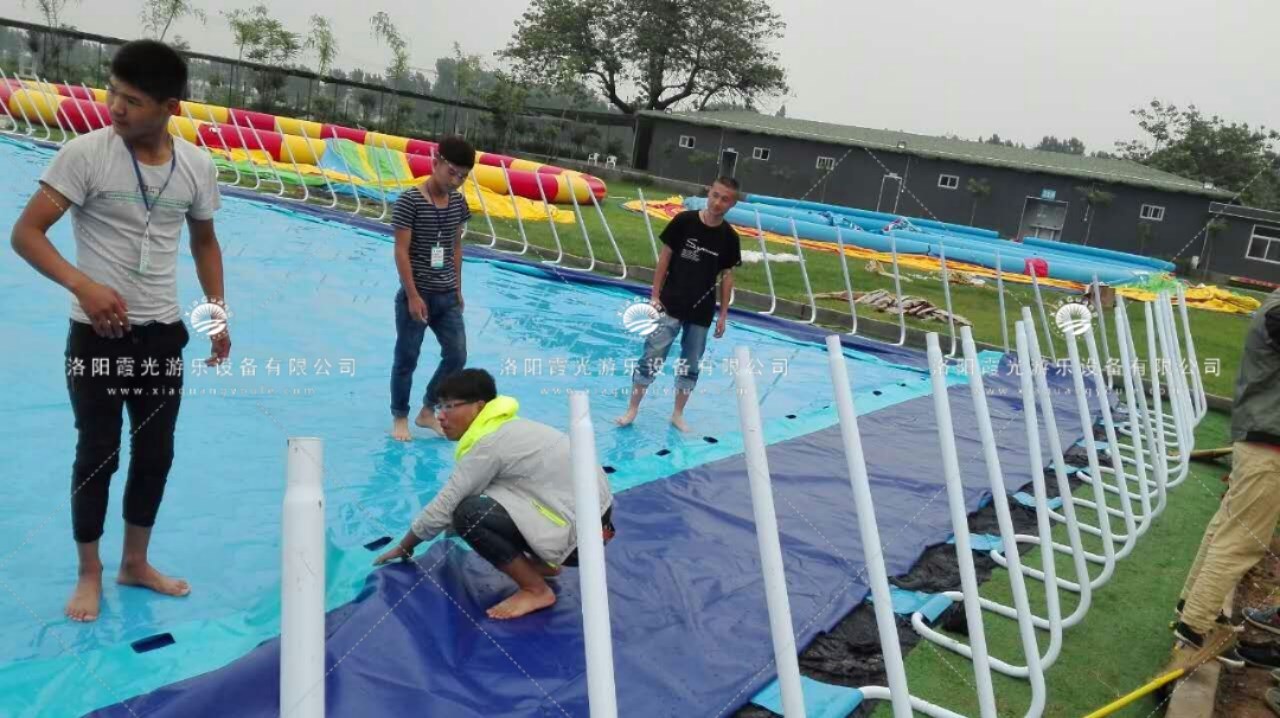 电白支架游泳池