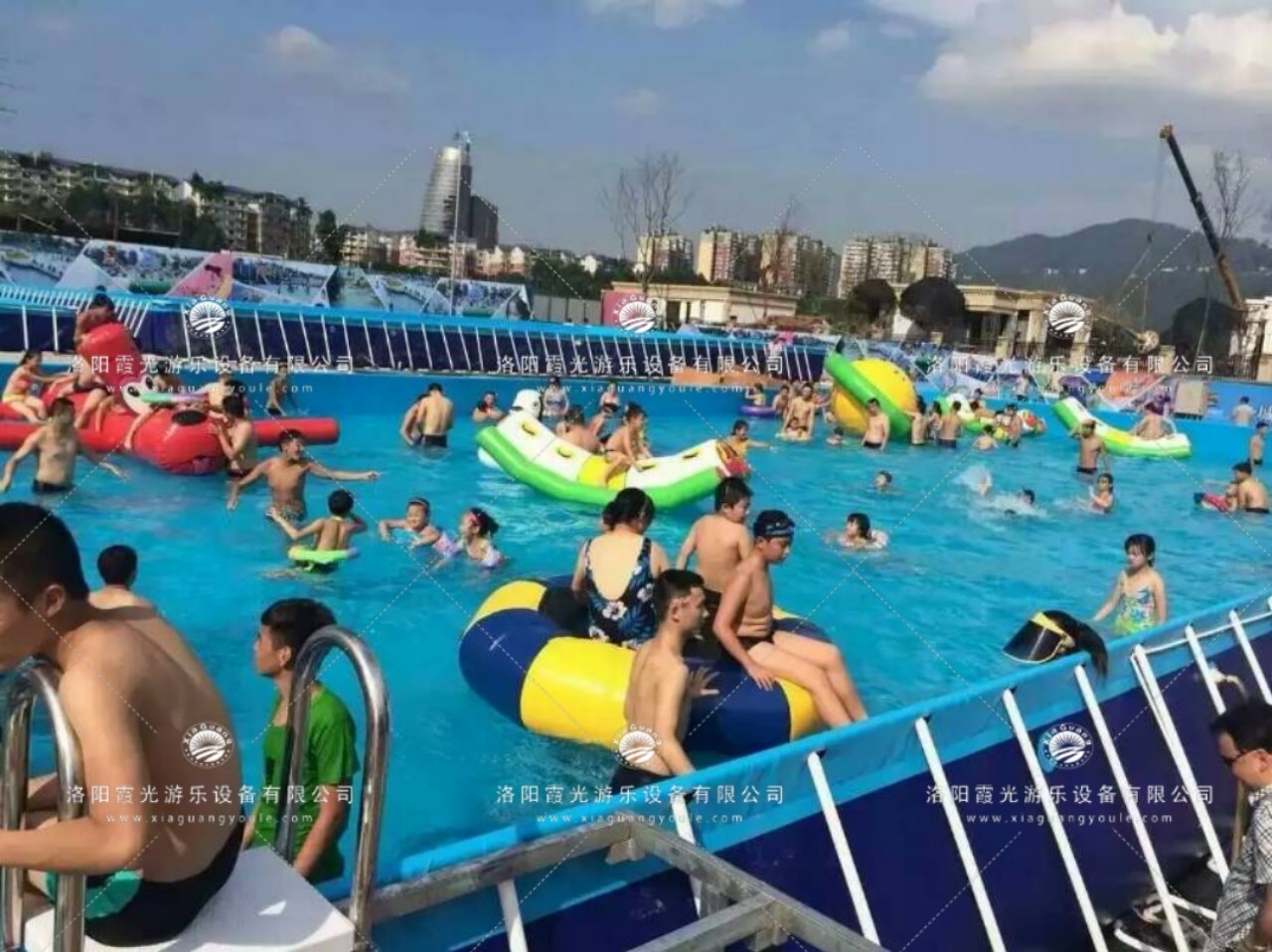 电白支架泳池